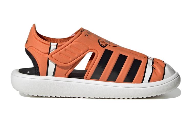 adidas Closed Toe Sandals Disney Finding Nemo And Dory Orange Core Black Cloud White PS HP7753