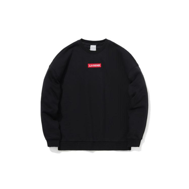 Li Ning Sweatshirt Unisex New Standard Black AWDQ652-6