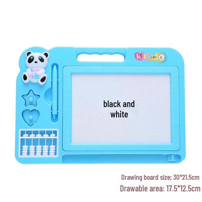 Großes magnetisches Zeichenbrett für Kinder - Buntes Graffiti- und Schreibspielzeug mit Stift