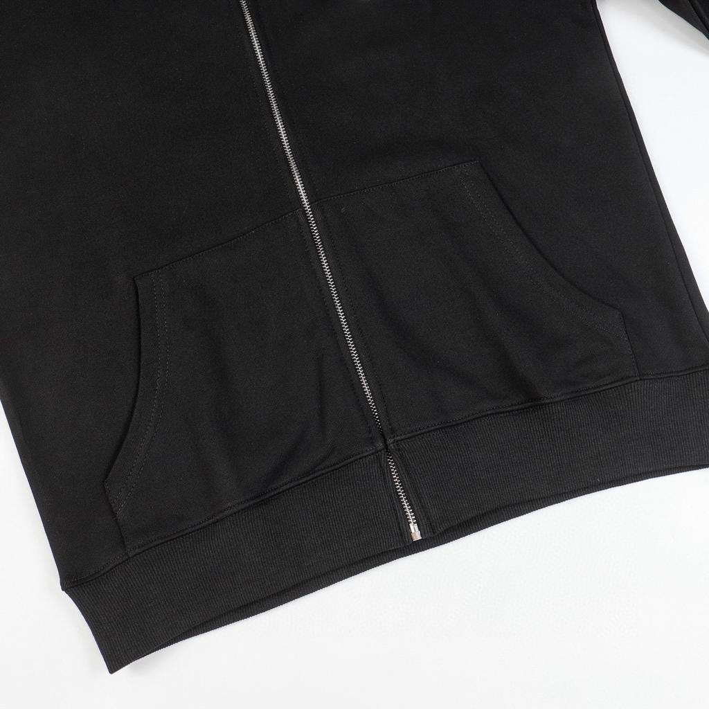 853 CHROME HEARTS 2025 Φθινόπωρο και Χειμώνας Νέο Κλασικό Στυλ Μεγάλο Μέγεθος Λογότυπο Φούτερ με Κουκούλα και Φερμουάρ, Κατάλληλο για Ζευγάρια