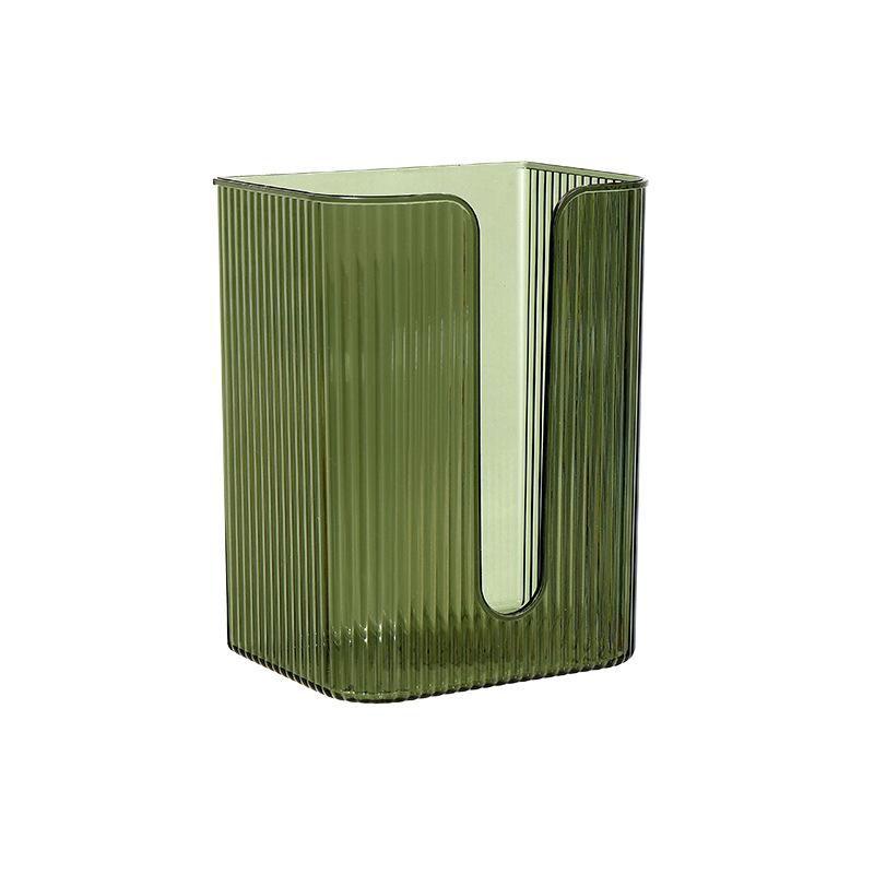 Removable Tissue Canister PET Creative No-Punch Wall Mounted Toilet Paper Holder Plastic Box