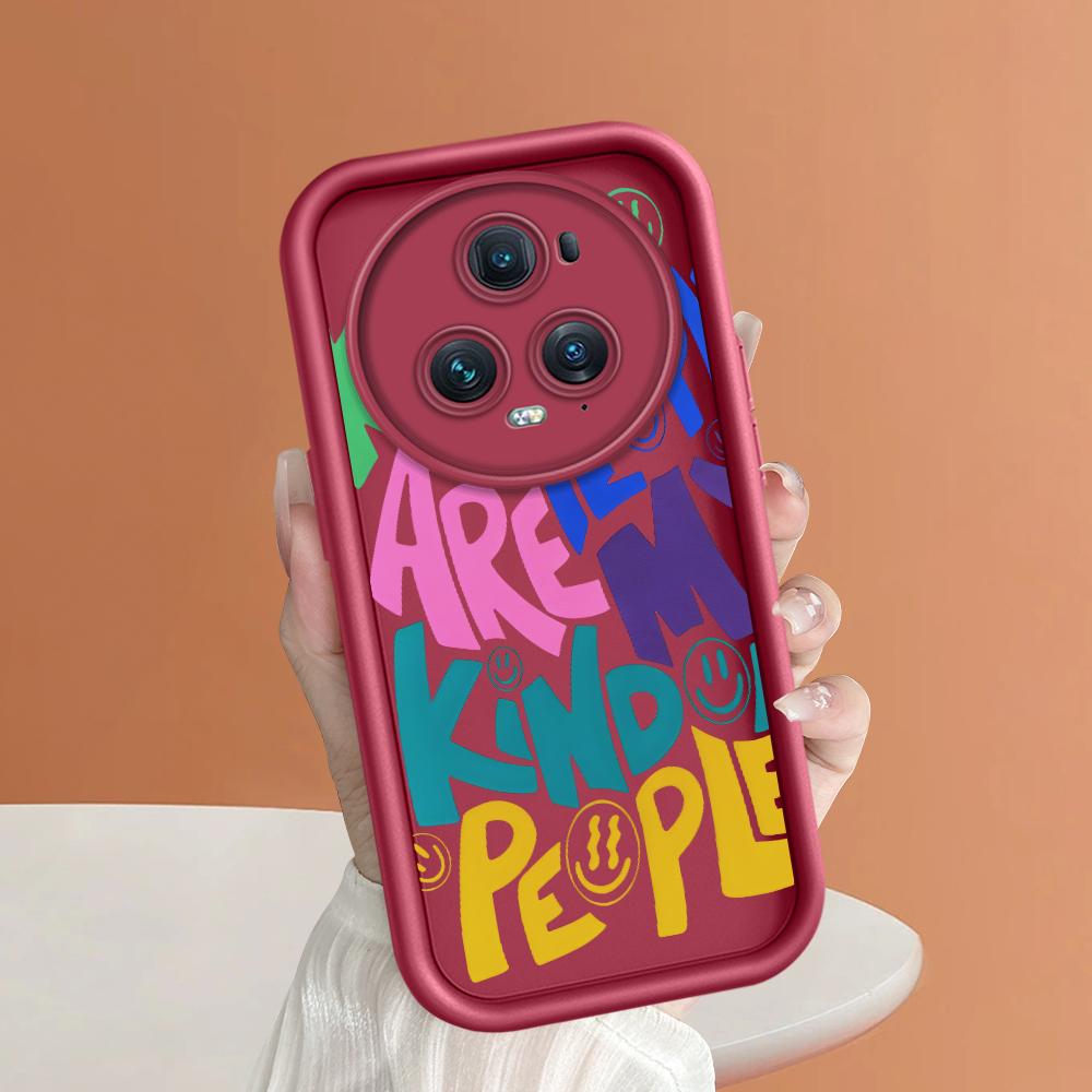 

Мягкий силиконовый квадратный чехол с рисунком лестницы для телефона, полное покрытие, противоударный защитный резиновый чехол для камеры для Huawei Honor Huawei P50 Pro темно-красного