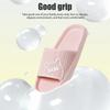 Summer Women Men's Slippers Indoor Bath Thick Platform Non-Slip Home Easter Cartoon Flip Flops Cat Beach Sandals Ladies Shoes