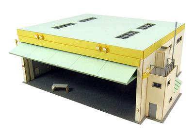 Sankei Aviation Scene Series Clube de Voo Armazenamento de Aeronaves Papercraft 1/144 MK08-12