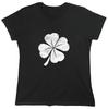 4Leaf Clover Sarcastic Novelty Graphics Funny Womens T-Shirt