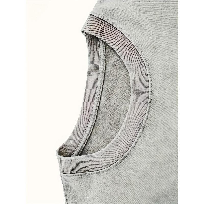 European Size Solid Color Printed T-Shirt | Spring Summer Crew Neck Short Sleeve Men'S Tee, Breathable Casual Sports Top, Holiday Gift
