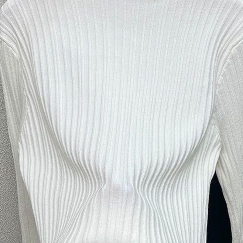 

Женский зимний цельный свитер из бархата с полувысоким воротом, с добавлением бархата и толстым внутренним слоем 2XL