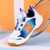 2025 Kids' Badminton Shoes for Boys & Girls – Competition Ready, Rotating Buckle, Double Mesh, Breathable Design