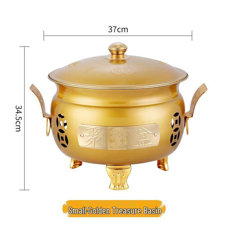 Stainless Steel Indoor Incense and Paper Burning Bucket