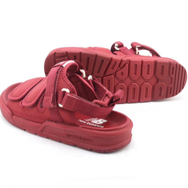 New Balance Crv Sandals Burgundy