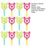 12/24Pcs Windmill Whistle Toy Toddlers Boys Girls Portable Plastic Noise Maker Kids Colorful Whistle Musical Toy Party Favors