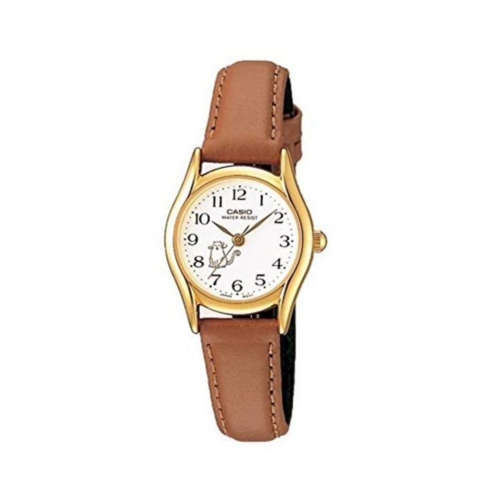 

[CaSio] CaSio Ltp 1094q 7b8 Базовые аналоговые женские часы Cat с белым циферблатом []