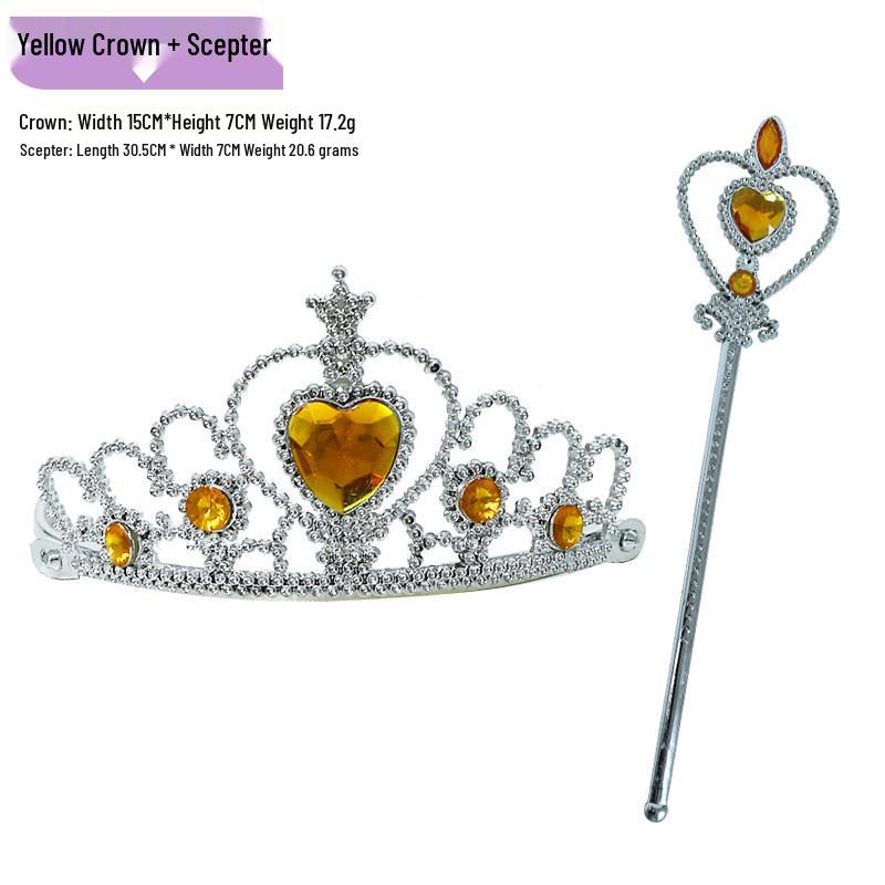 Enchanting Fairy Butterfly Wings Costume Set for Kids with Headband, Crown, and Magic Wand