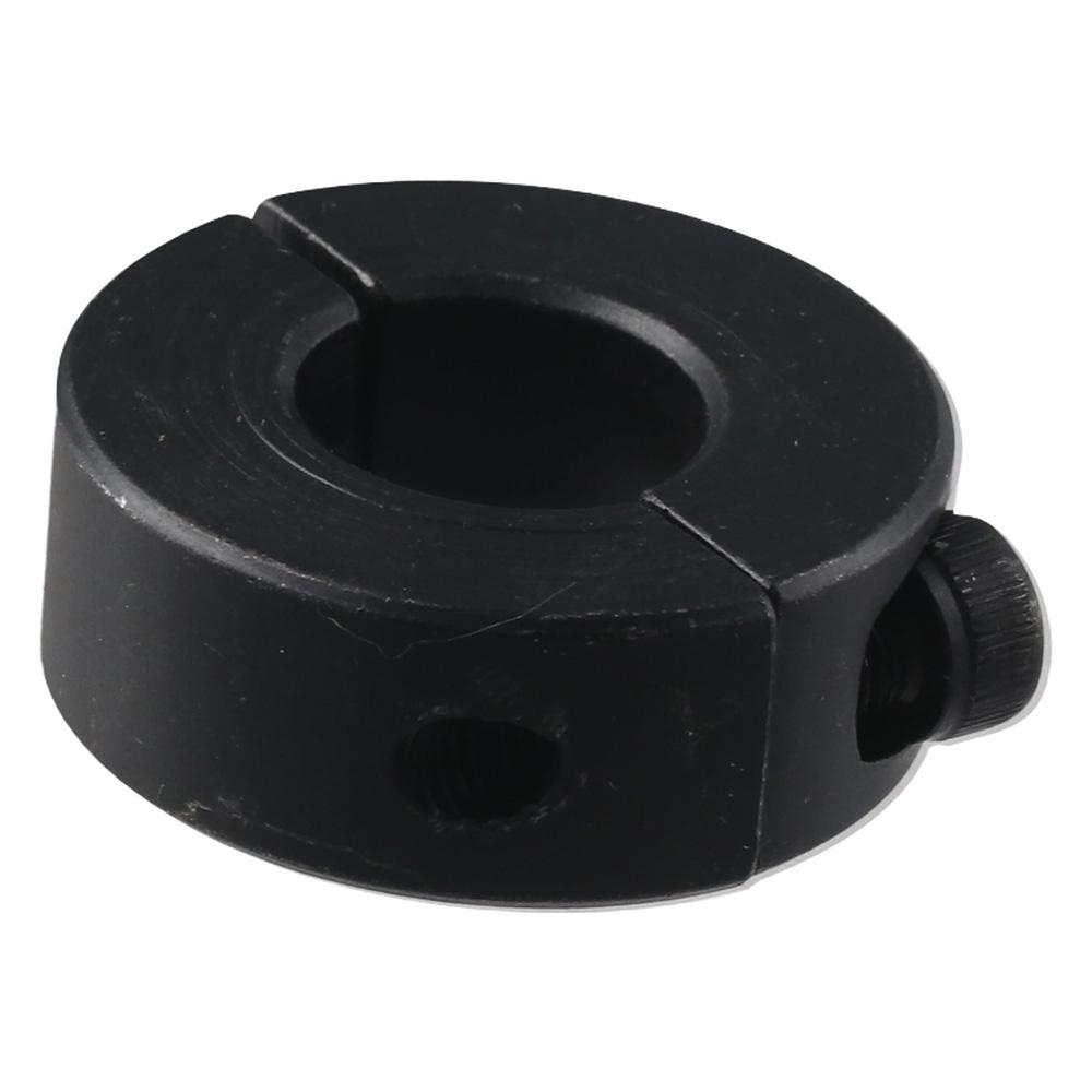 Black Shaft Collars Carbon Steel Hole Retaining Clamp  Conveyor Belt Systems