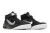 Nike Team Hustle D10 FlyEase GS 'Black Metallic Silver'