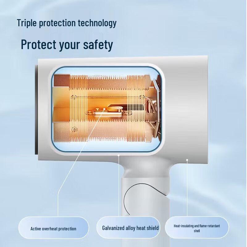 Superman SID RD7659 Faltbarer Negativ-Ionen-Haartrockner