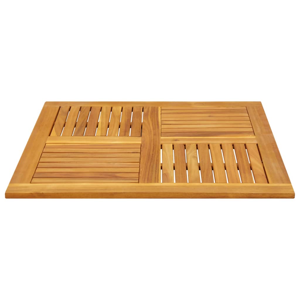 Vidaxl Blat Do Stołu, 90X90X2,2 Cm, Kwadratowy, Lite Drewno Akacjowe