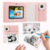 Kinder-Druckkamera mit 3 Rollen Druckpapier HD Dual-Objektiv Foto-Video-Rekorder für Outdoor-Spiel-Fotografie