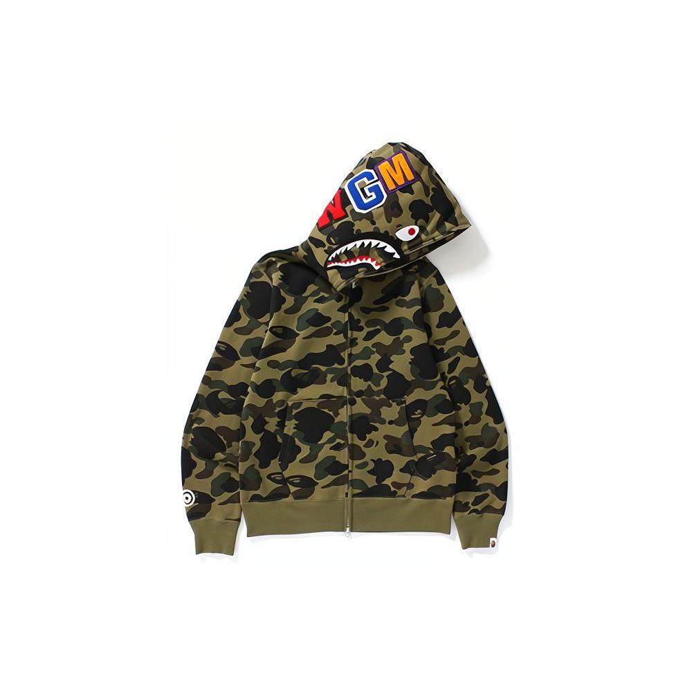 Bape 1st Camo Shark Full Zip
