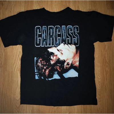 Rare Carcass Wake Up English Death Metal Rock S 5xl T Shirt Mk333 Vintage Washed Breathable Graphic Designer Clothes Versatile