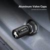 4pcs Car Wheel Tire Valve Caps Air Stem Covers For Peugeot 407 208 3008 308 2008 207 107 508 607 406 307 206 301 408 5008 4008