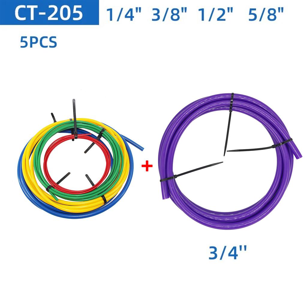 Copper Pipe Protector 1/4"/3/8"/1/2"/5/8"/3/4''/7/8''Anti-Deformation Copper Pipe Protection CT-205 PE Plastic Pipe Bending Tool