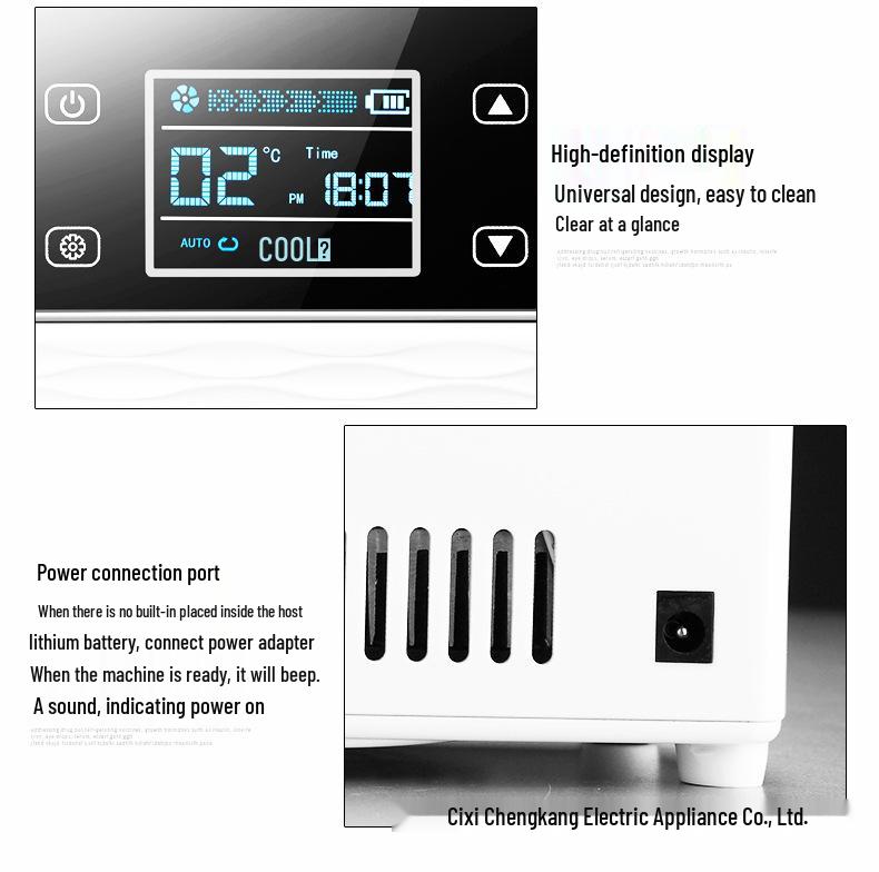 Portable Mini Insulin Refrigerator with Rechargeable Temperature Control