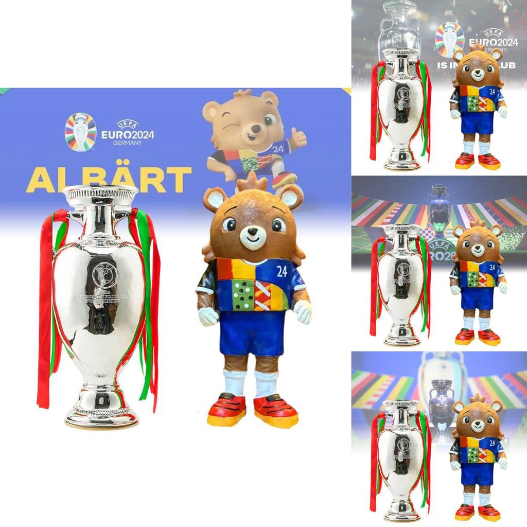 Elegant Resin Euro Cup Trophy Model Perfect For Football Fans And Collectors