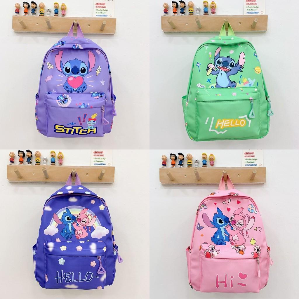 Ice Angel Heart Cream Rainbow Cartoon Printed Backpack Children
