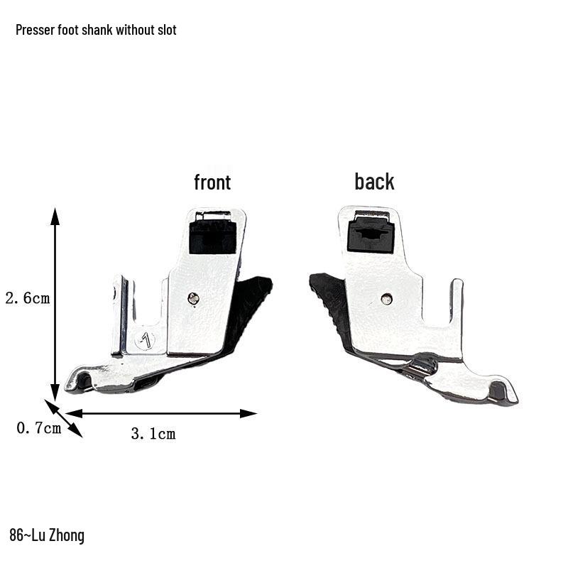 Multifunctional Electric Sewing Machine with Zipper, Binding, and Overlock Presser Foot Attachments