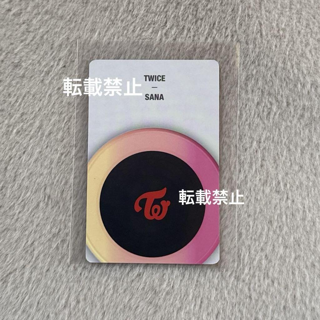 [USED] TWICE trading card Sana SANA 1 piece
