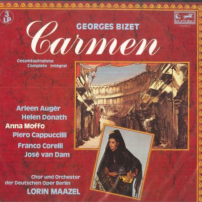 LP Record CHOR DER DEUTSCHEN OPER BERLIN DIE  Bizet Carmen 30071789 EURODISC Germany Classical Used