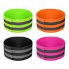 Reflective Cycling & Running Leg Straps: Elastic Safety Bands for Night Visibility.
