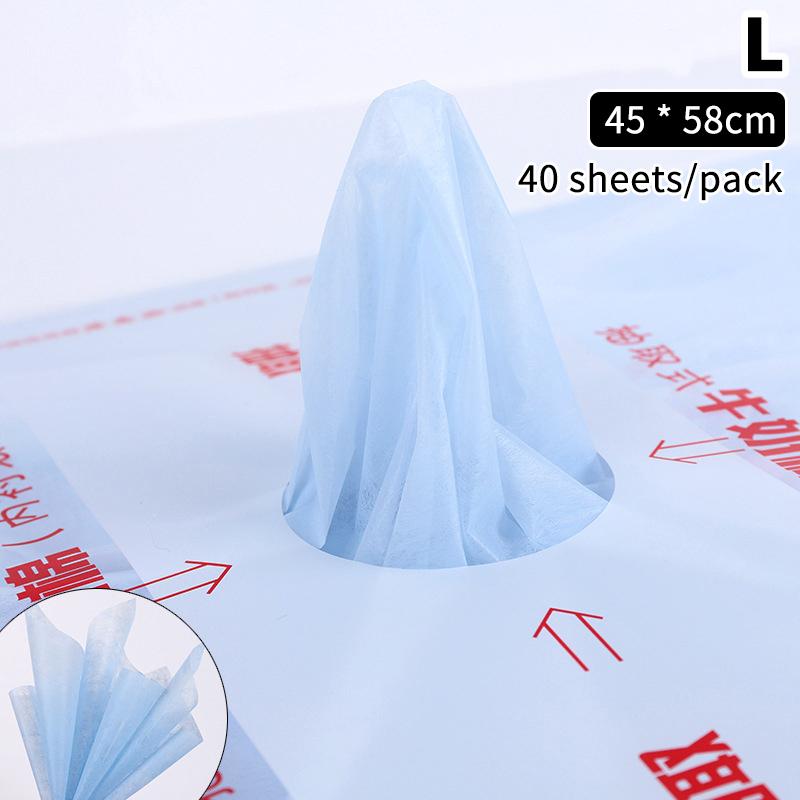 40 Pcs Milk Cotton Tissue Paper Florist Flower Wrapping Paper Diy Handmade Bouquet Crafts Gifts Packaging Wedding Party Supplies