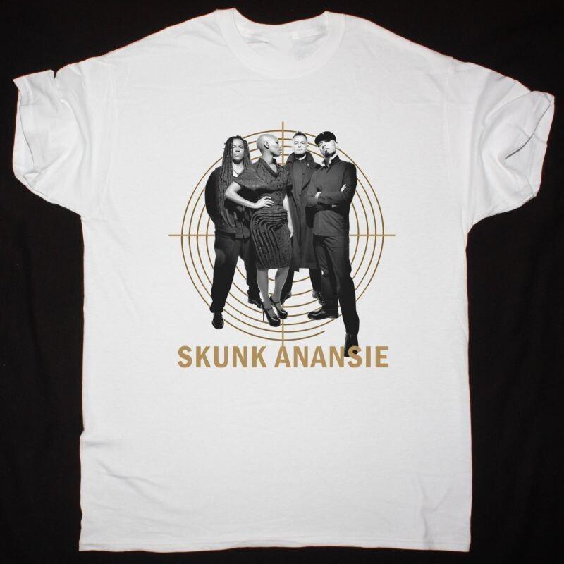 Vtg Members Of SKUNK ANANSIE Band Cotton White Full Size Unisex Shirt KN157 XXXL