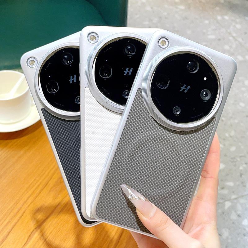 Applicable To Oppofindx9ultra Magnetic Mobile Phone Case Wireless Charging Findx9spro Three Hemming PC Hard Case