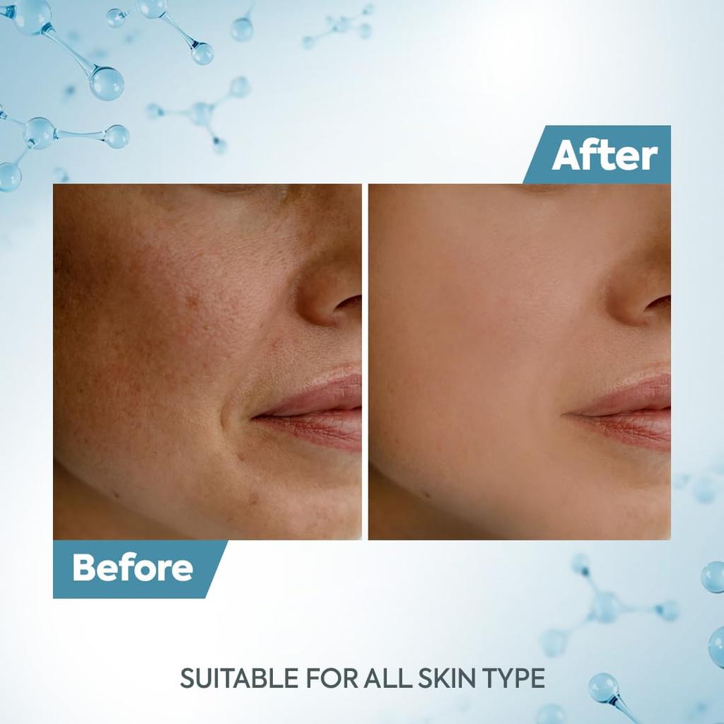 Raaga Professional Krem De Tan Do Usuwania Opuchlizny z Kwasem Kojowym i Mlekiem 500 g Nawilżająca Pielęgnacja Skóry Dla Mężczyzn i Kobiet