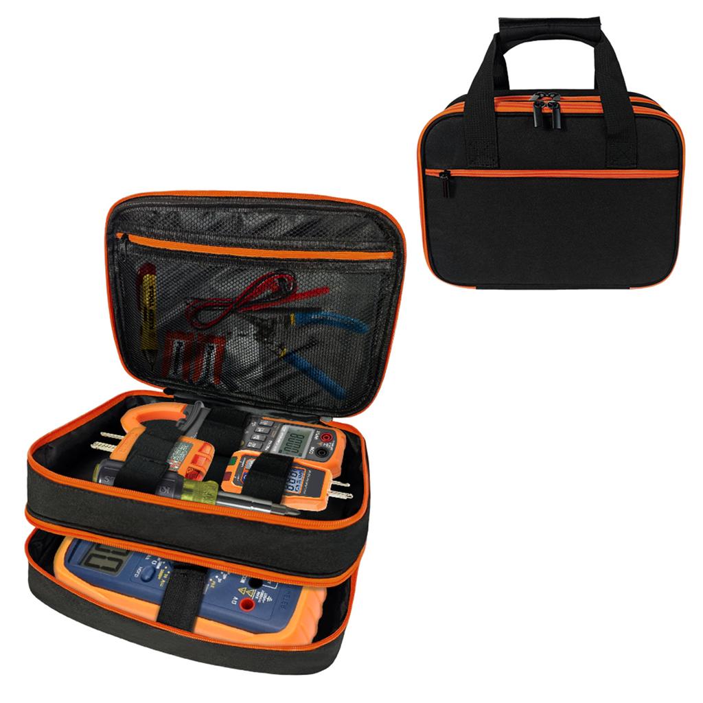 Protective Carrying Case for Circuit Breaker Finder Electrical Test Kit Tools Organizer Digital Multimeter Storage Bag