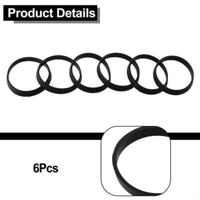 Premium-Dichtlösung 40mm Gummidichtungen für Spülrohrarmaturen (6 Stück)