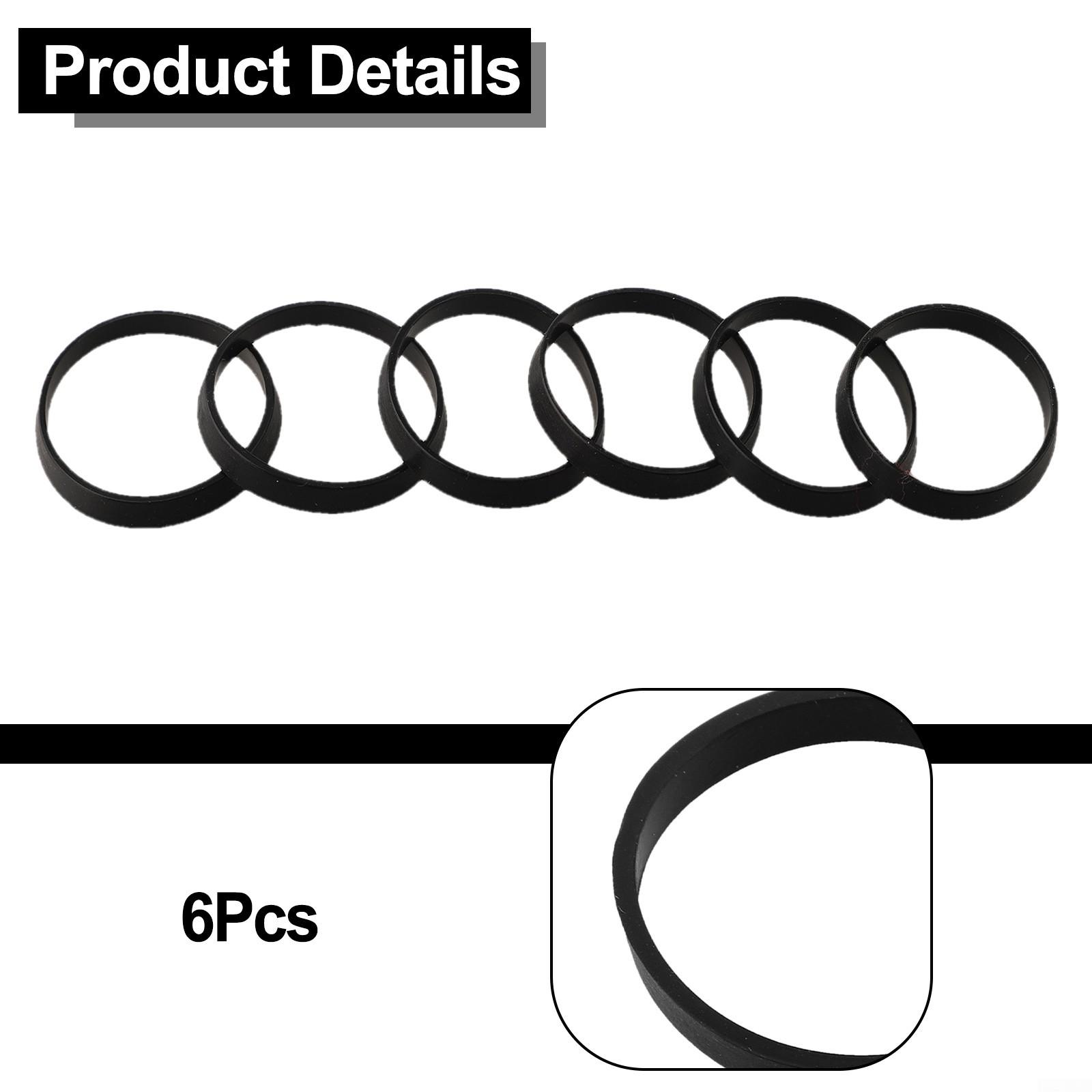 

Premium Sealing Solution 40mm Rubber Washers for Sink Pipe Fittings (6pcs)