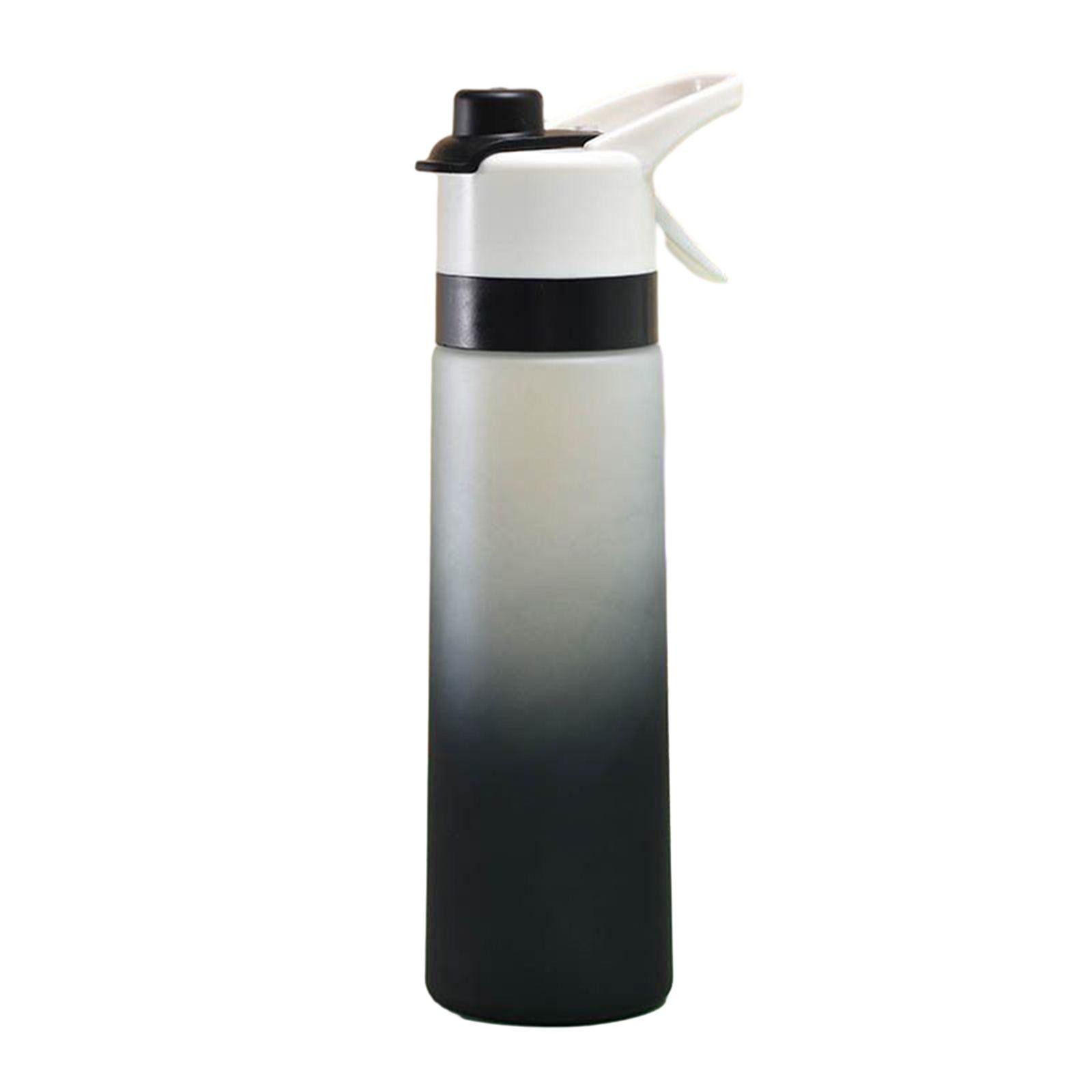 

Leak Proof Spray Water Bottle with Straw and Handle 700ml for Active Lifestyle чёрный