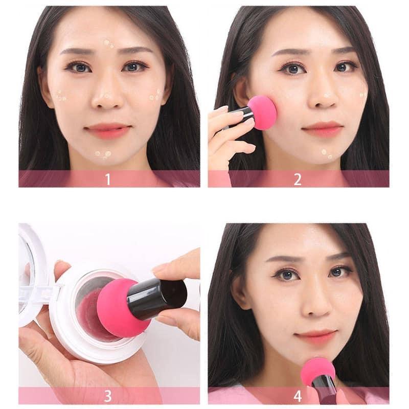 10pcs/set Cosmetic Beauty Puff Set Makeup Foundation Puffs Wet and Dry Face Concealer BB Cream Cosmetic Applicator Beauty Tools