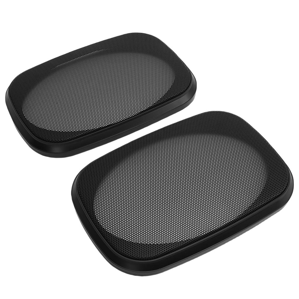 2PCS Speaker Grille Covers Metal Mesh Protective and Decorative Case for Home Theater Car Boat Speakers 245x172mm