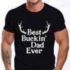 Mens Street T Shirt Best Dad Ever for Amazing Dad Funny Fathers Day Tees Summer Classic Men's T-shirt Street Oversized Clothing