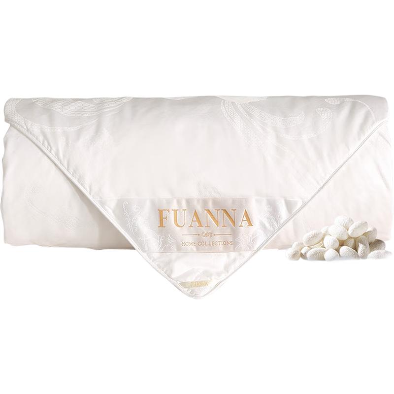 Fuanna 100% Silk Summer Air Conditioning Quilt