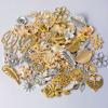 Mix 10/20/30/50pcs Plant Charm Tree Of Life Rose Sunflower Leaf Pendant Charms For Jewelry Making Bulk DIY Accessories Materials