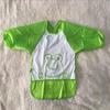 1Pc Cute Baby Bibs Waterproof Long Sleeve Apron Children Feeding Smock Bib Burp Painting Drawing Soft Toddler Clothing Bandana Bibs