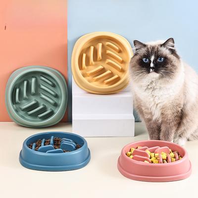New Pet Slow Food Bowl Dog Anti-choking Food Bowl Extra Large Capacity Feeder Anti-slip Anti-knock Pet Bowl