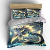 "Fantasy Fish Decor Set" Bedding Set with 1 Duvet Cover 2 Pillowcases Single Double King Queen, Gift