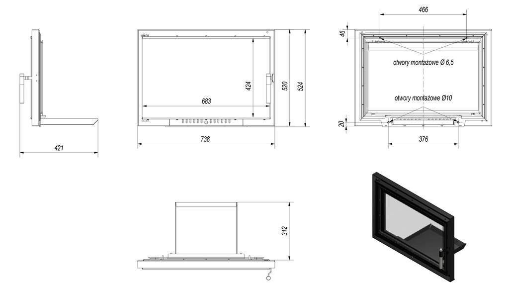Door for OLIWIA DECO